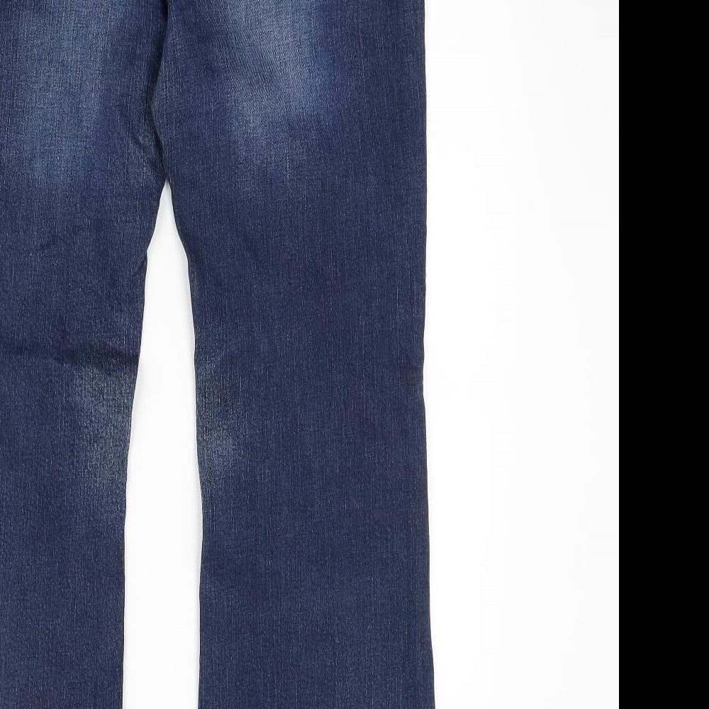 Scarlett Womens Blue  Denim Bootcut Jeans Size 12 L29 in
