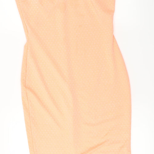 River Island  Womens Orange   Bodycon  Size 12