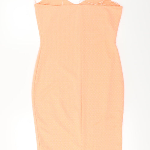 River Island  Womens Orange   Bodycon  Size 12