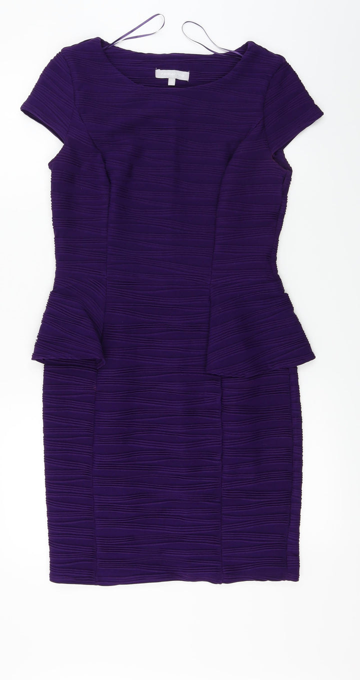 RedHerring Womens Purple Bodycon Size 12