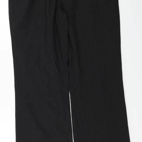 Preworn  Womens Black   Trousers  Size 32 in L31 in