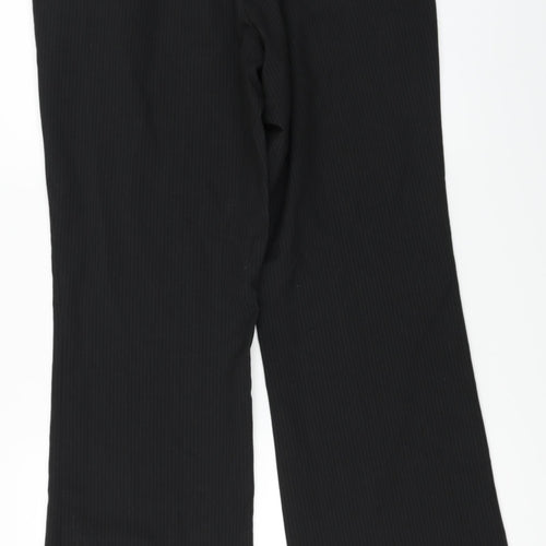 Preworn  Womens Black   Trousers  Size 32 in L31 in