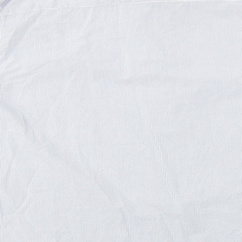 Easy  Womens Blue   Basic Button-Up Size XL