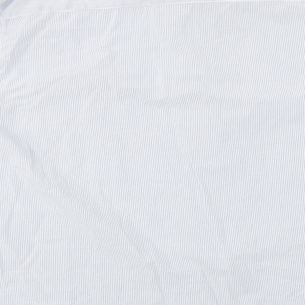 Easy  Womens Blue   Basic Button-Up Size XL
