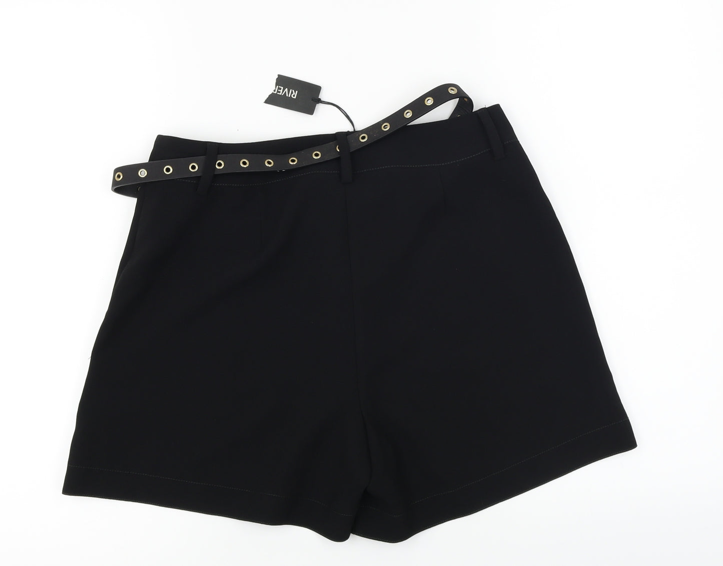 river island  Womens Black   Chino Shorts Size 10