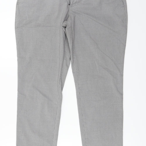 Zara  Womens Grey   Trousers  Size 32 in L24 in