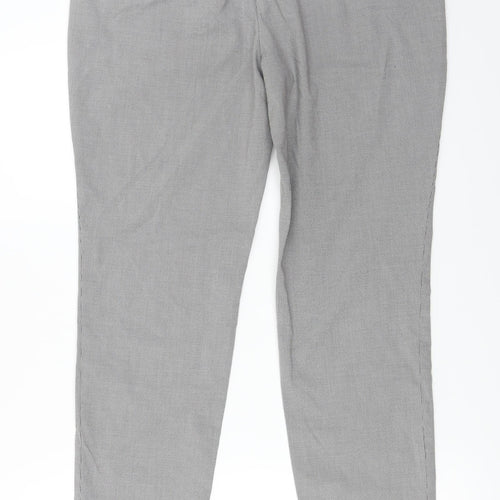 Zara  Womens Grey   Trousers  Size 32 in L24 in