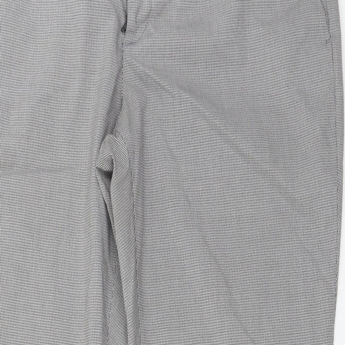 Zara  Womens Grey   Trousers  Size 32 in L24 in