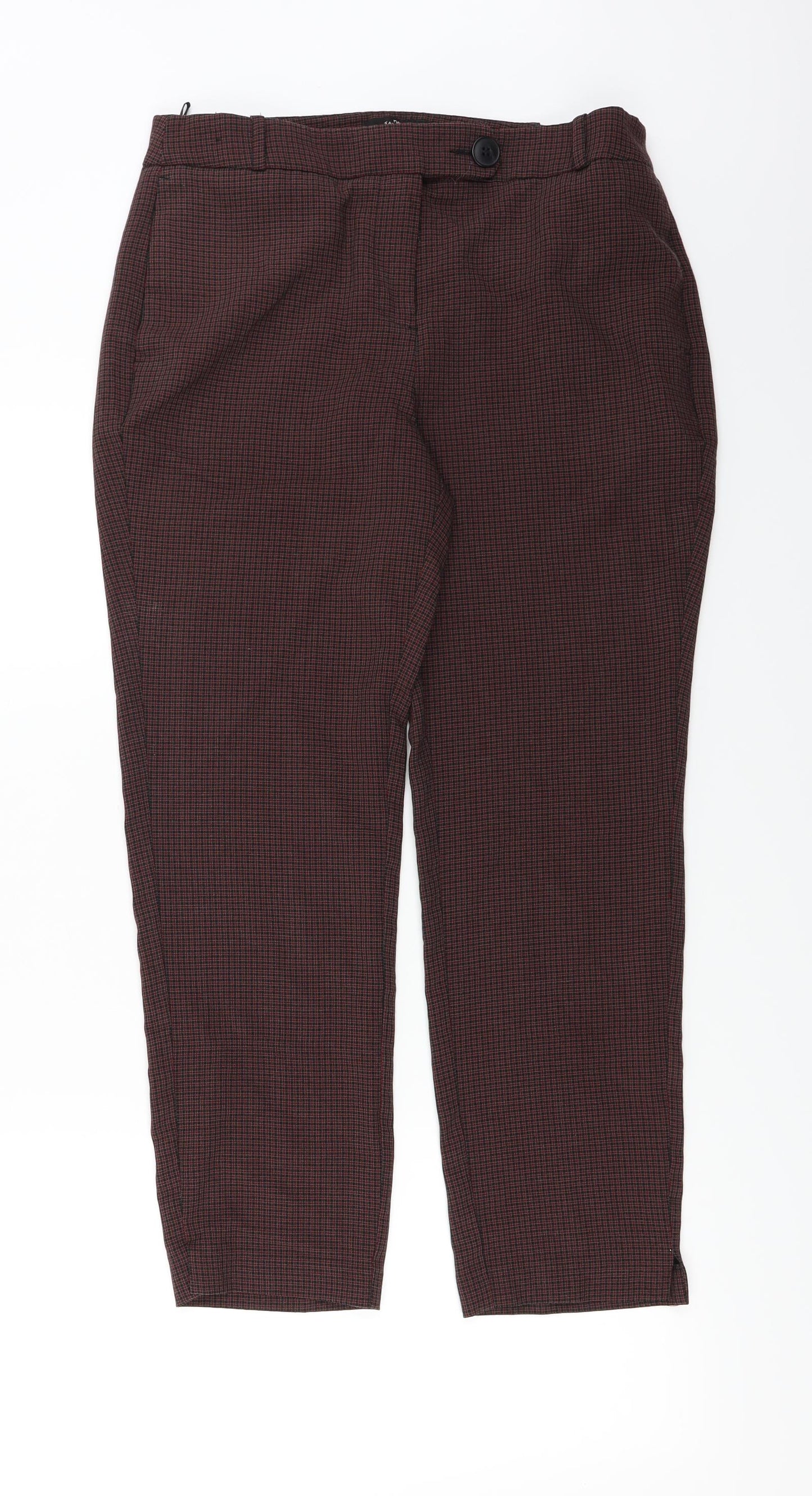 NEXT  Womens Red   Trousers  Size 12 L23 in