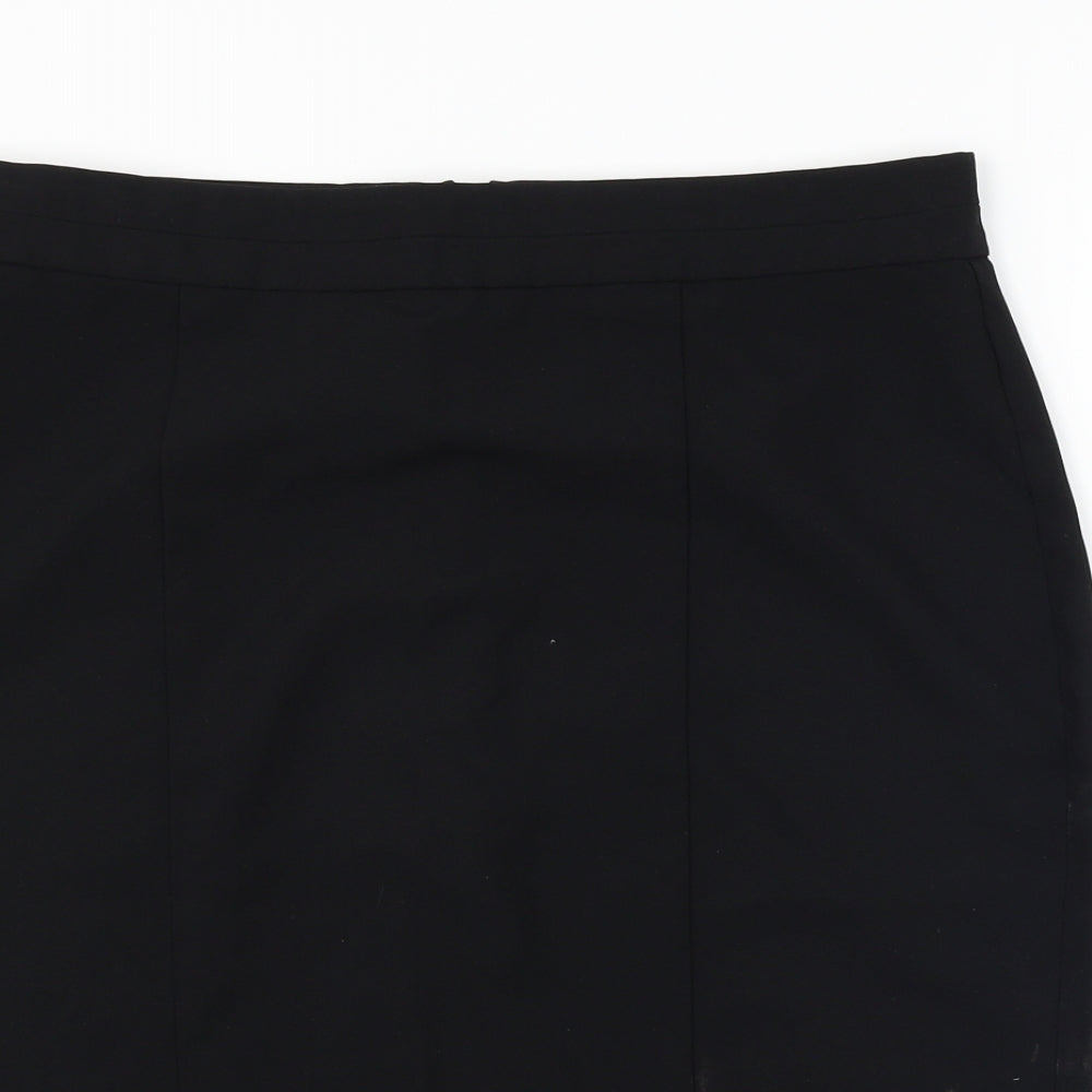 George Womens Black   Bandage Skirt Size 14