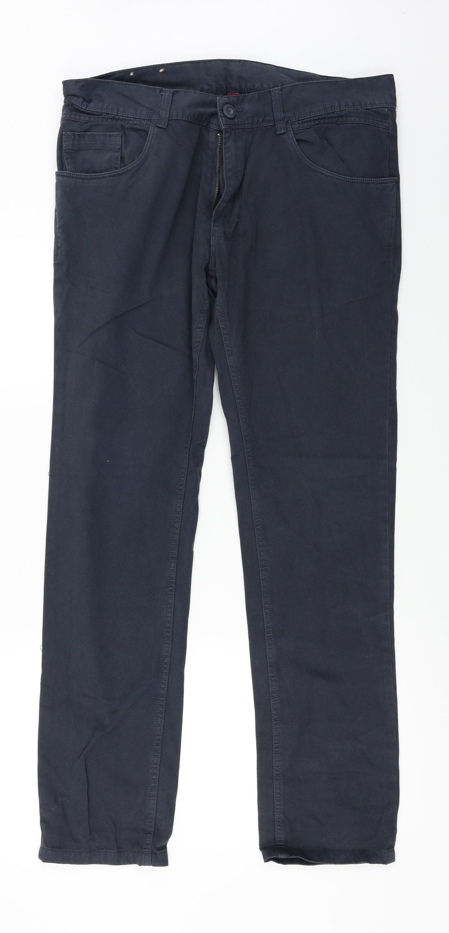 Denim & Co. Womens Blue   Trousers  Size 30 in L34 in