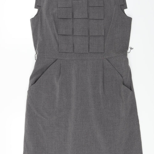 Sandra Darren  Womens Grey   A-Line  Size 12