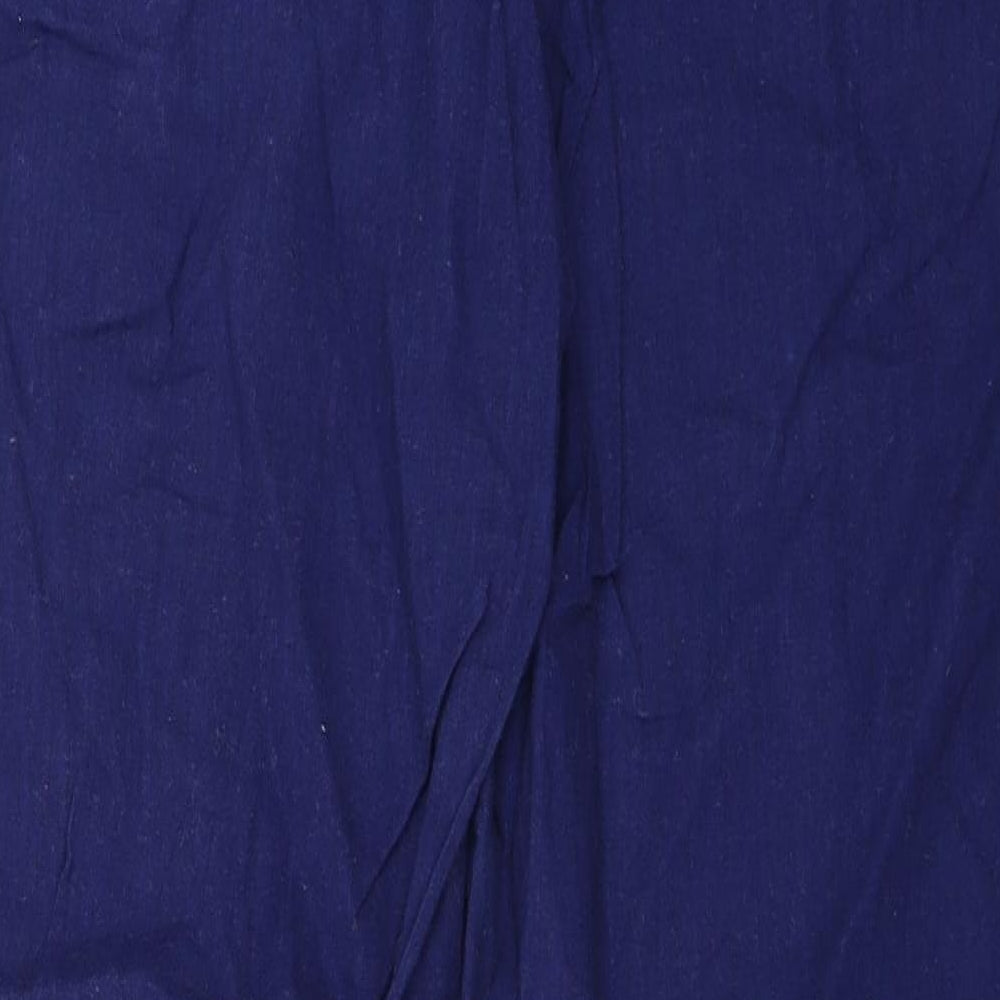 EVIE   Womens Blue   Trousers  Size 34 in L27 in