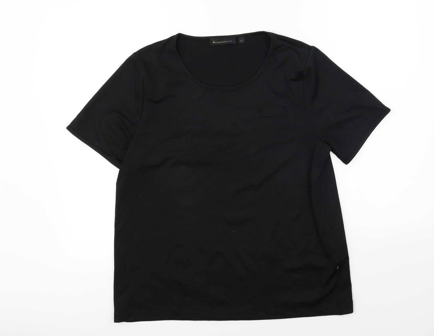 incorporatewear  Womens Black   Basic T-Shirt Size M