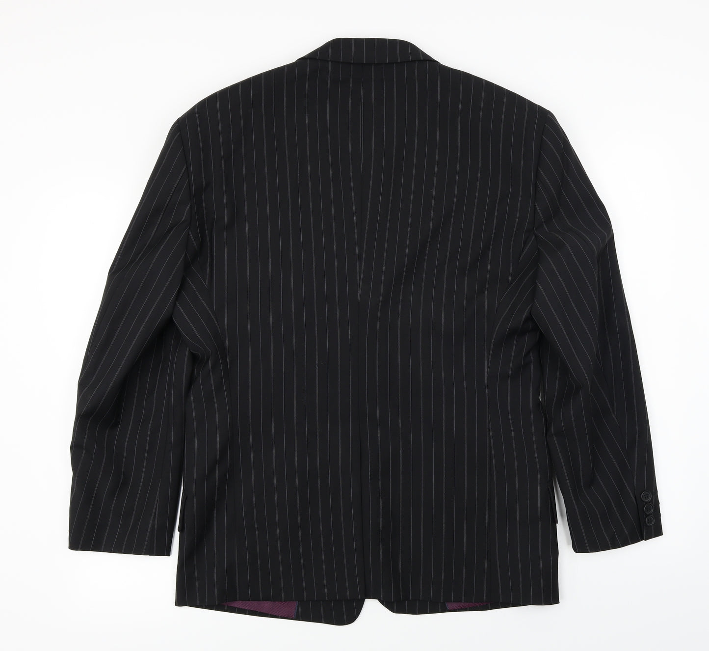 Ted Baker  Mens Black Striped  Jacket Blazer Size 34