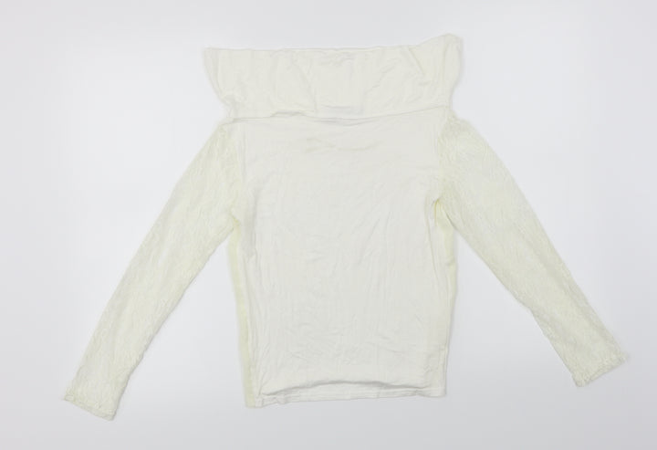 Atmosphere  Womens Ivory   Basic Button-Up Size 12