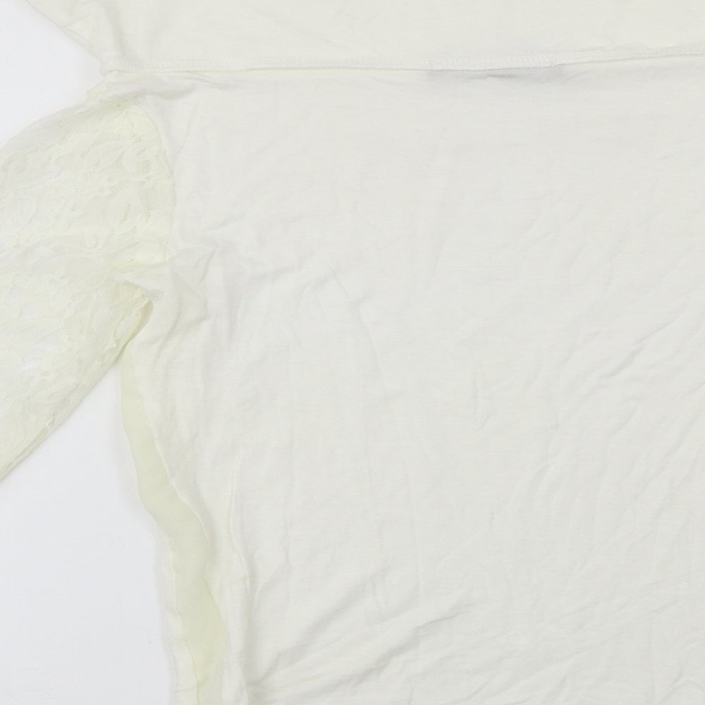 Atmosphere  Womens Ivory   Basic Button-Up Size 12