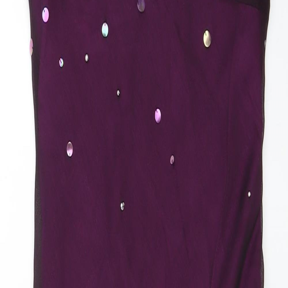 River Island  Womens Purple   Bodycon  Size 10