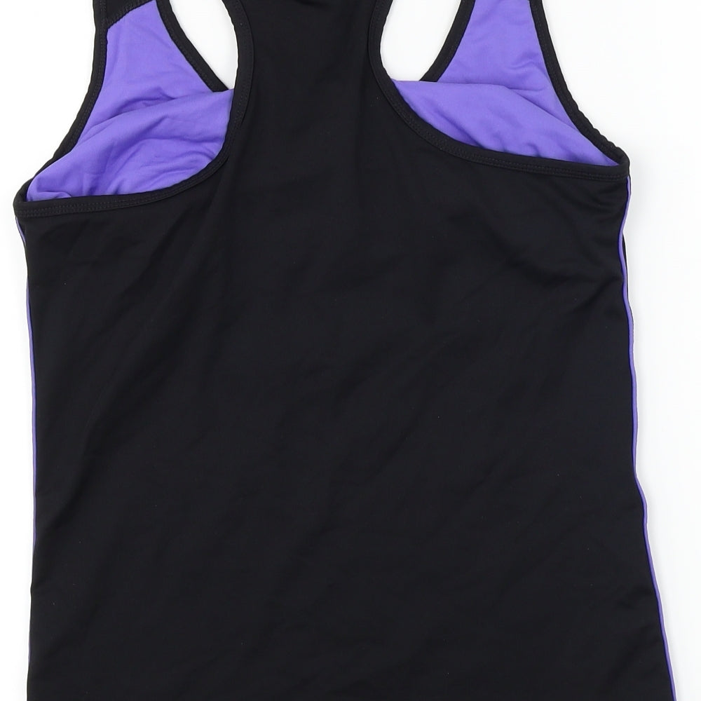 WORKOUT  Womens Black   Basic T-Shirt Size 16