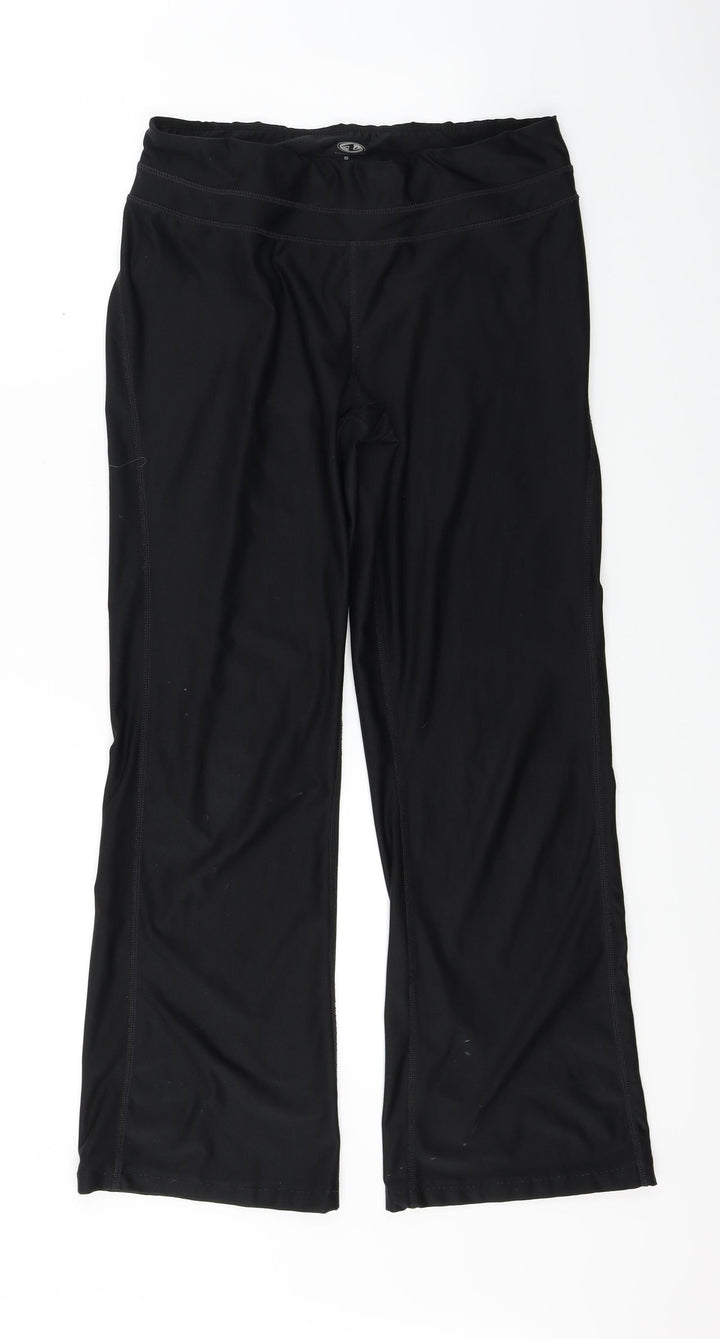 authentic works Womens Black Leggings Size S L25 in