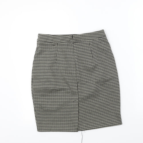 H&M  Womens Beige   A-Line Skirt Size 8
