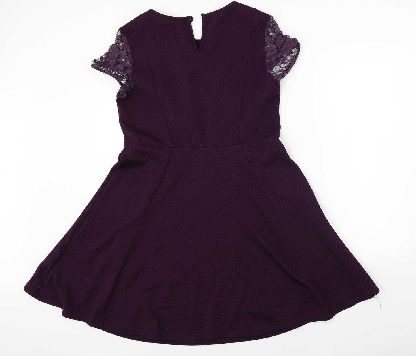 Dorothy Perkins  Womens Purple   A-Line  Size 12