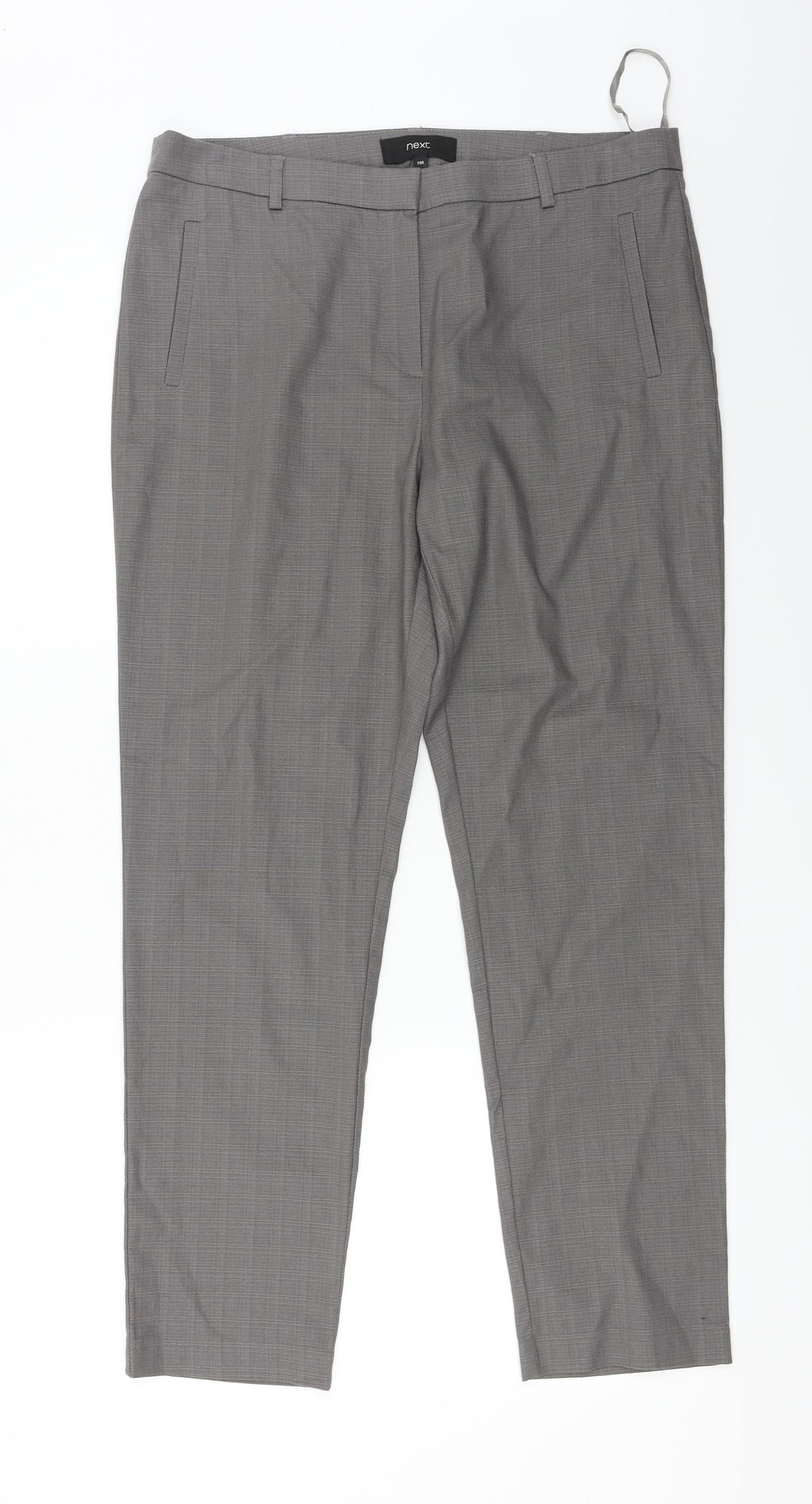 NEXT  Womens Grey   Trousers  Size 14 L26 in