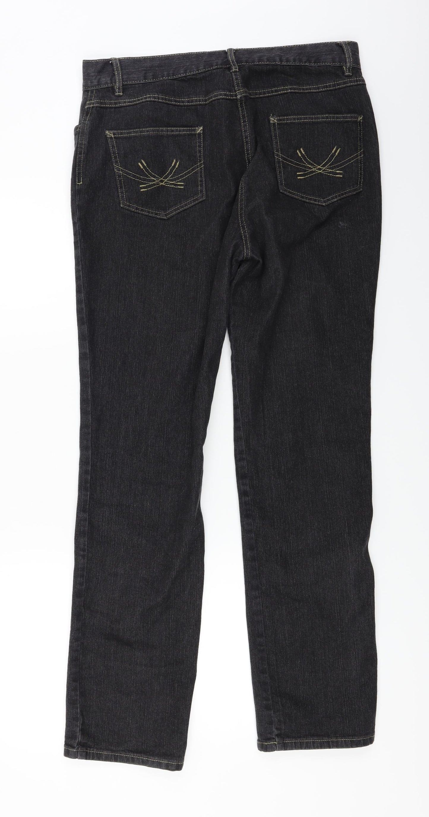 Marks and Spencer  Womens Grey   Skinny Jeans Size 14 L28 in