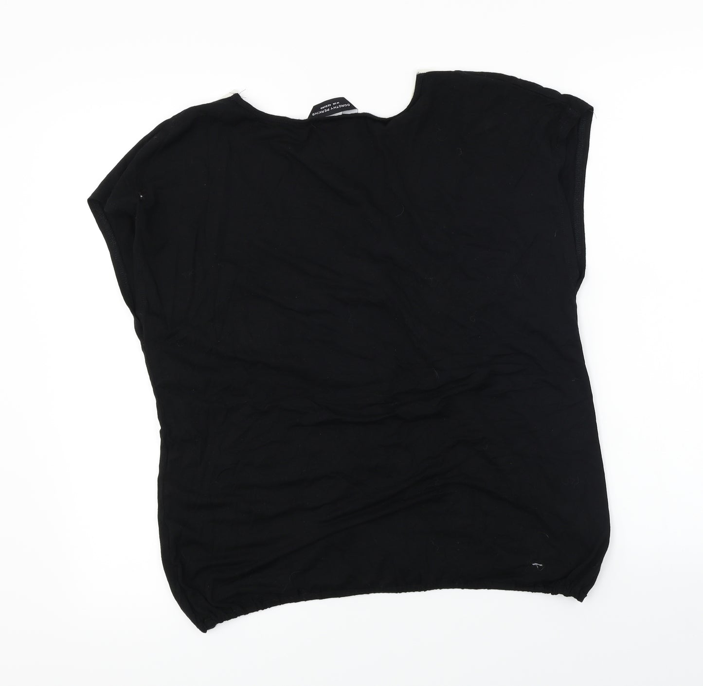 Dorothy Perkins  Womens Black   Basic Blouse Size 14