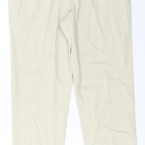R Edition  Womens Beige   Trousers  Size 16 L25 in