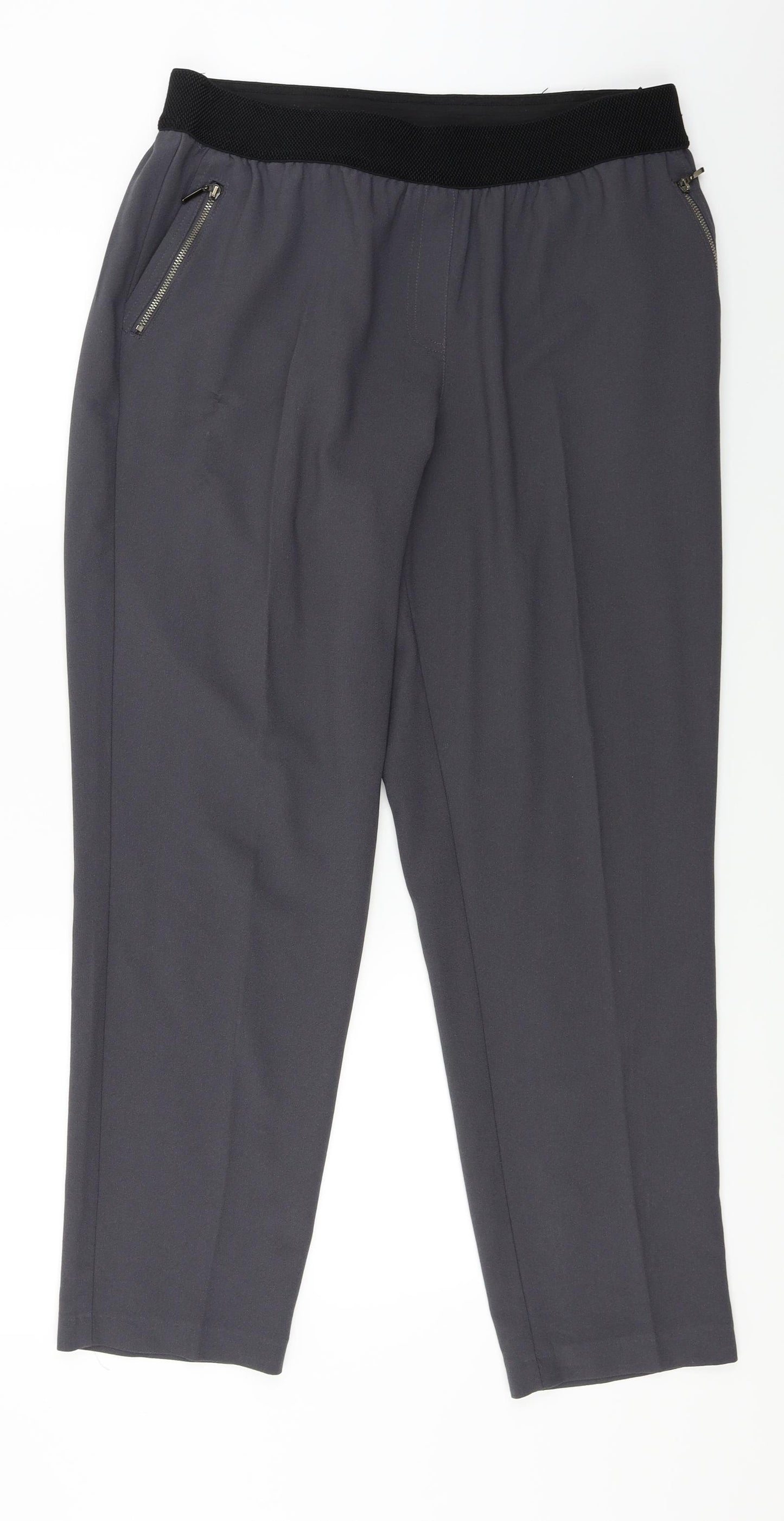 George  Womens Grey   Trousers  Size 16 L25 in