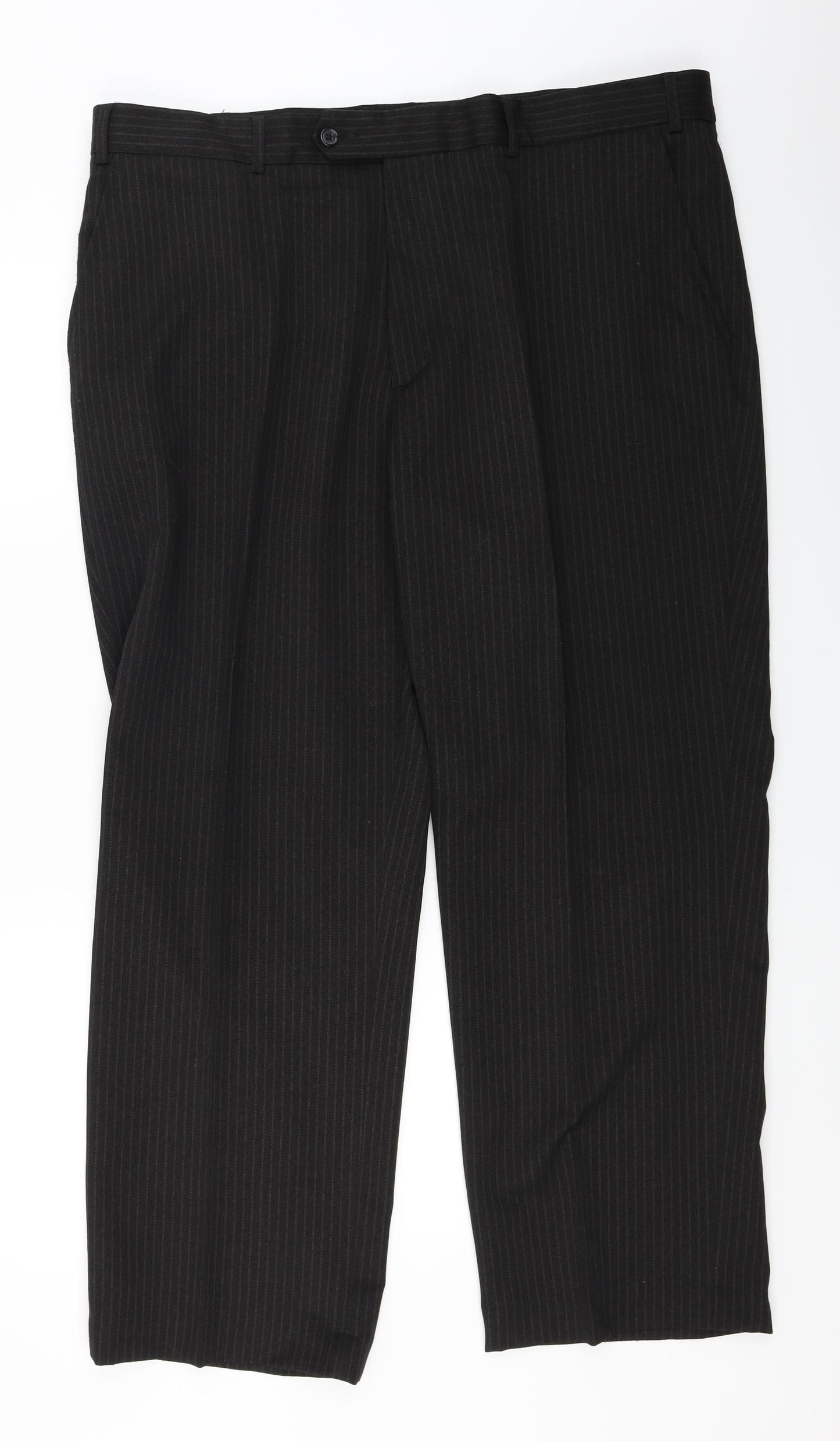 Taylor & Wright  Mens Black   Trousers  Size 42 in L27 in