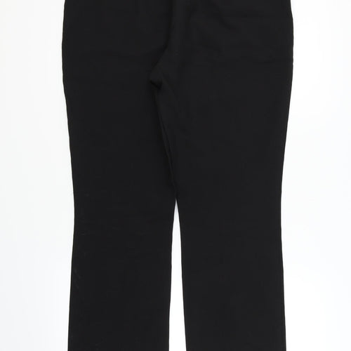 New Look Womens Black   Trousers  Size 12 L28 in