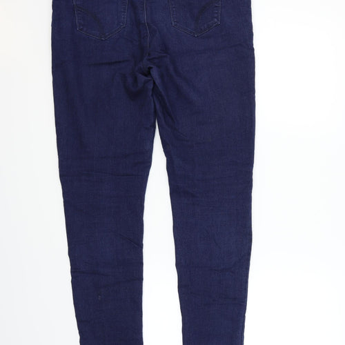 deniem & co Womens Blue   Trousers  Size 12 L29 in
