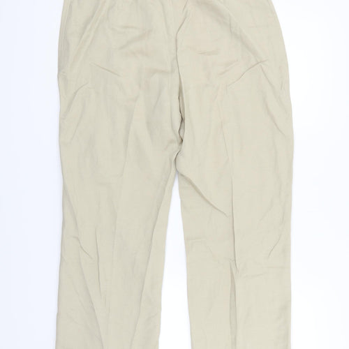 PLANET Womens Beige   Trousers  Size 10 L23 in