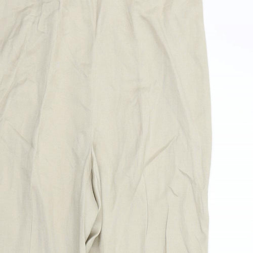 PLANET Womens Beige   Trousers  Size 10 L23 in