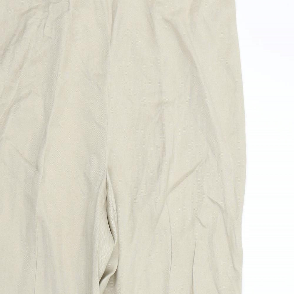 PLANET Womens Beige   Trousers  Size 10 L23 in