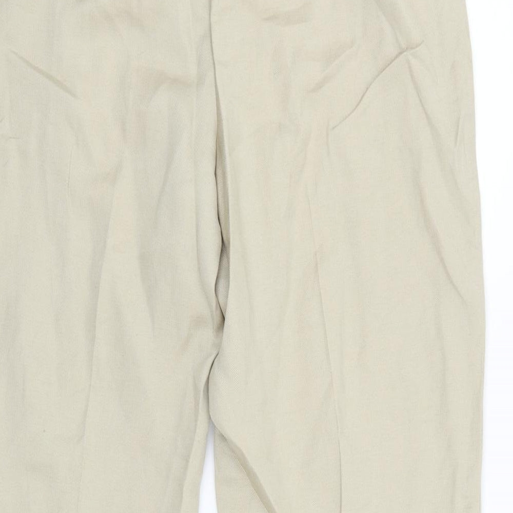 PLANET Womens Beige   Trousers  Size 10 L23 in