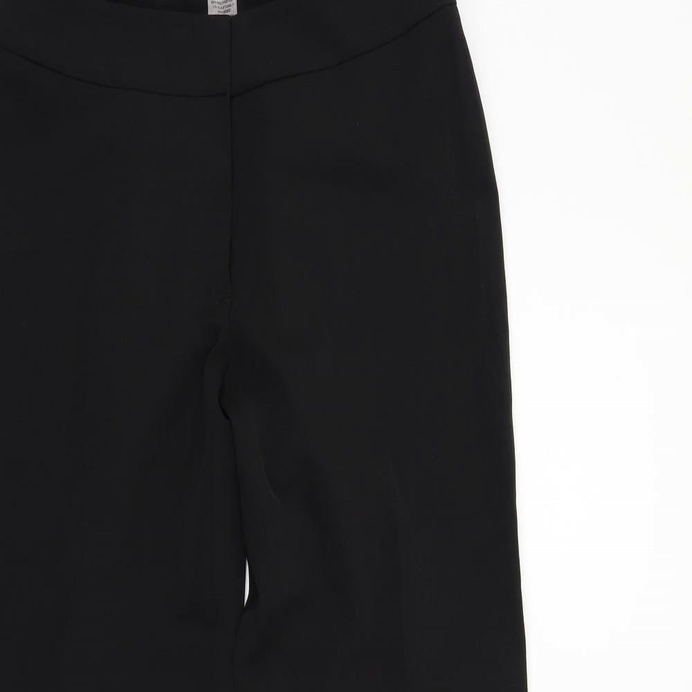 Warehouse Womens Black   Trousers  Size 12 L30 in