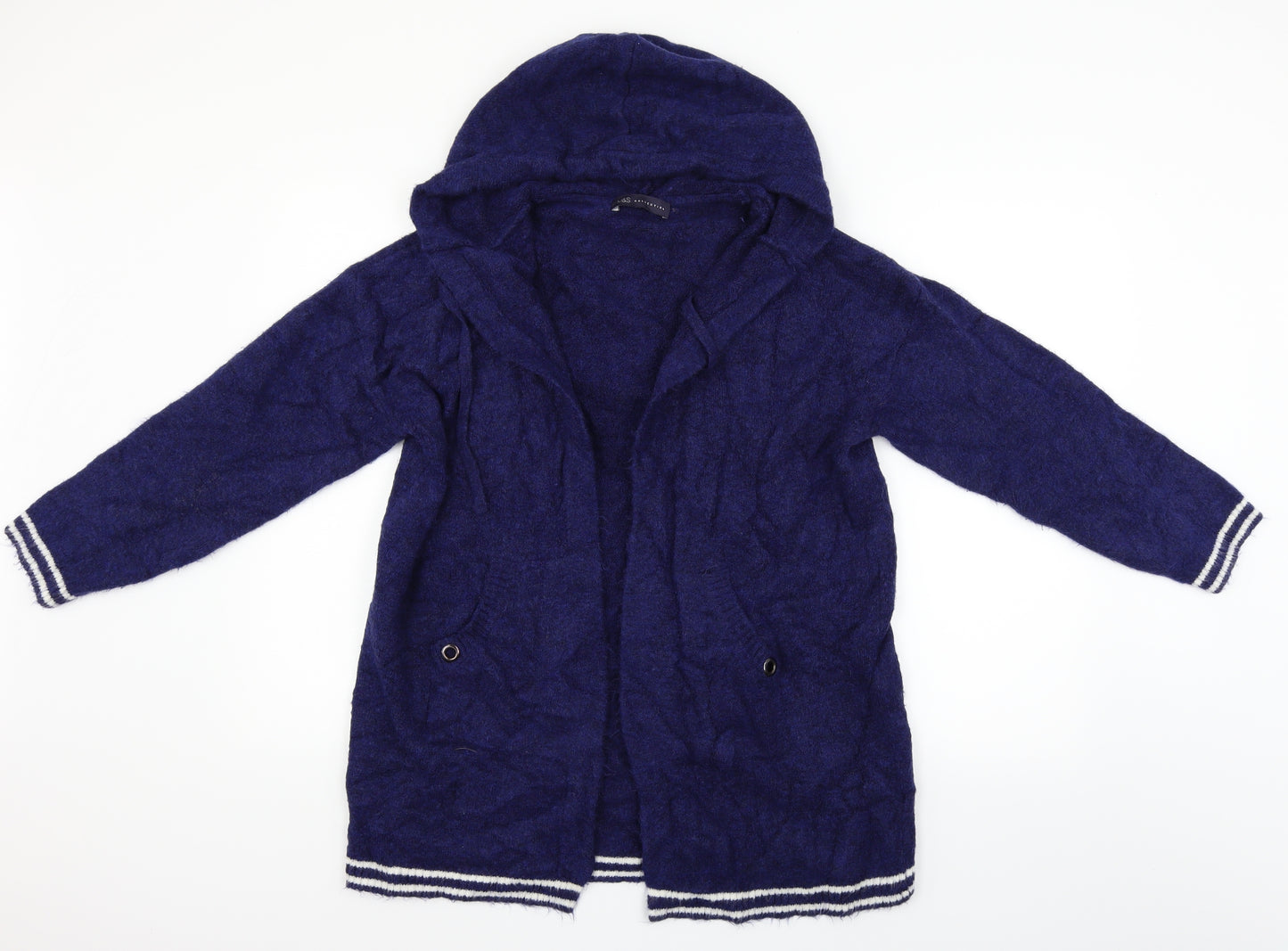 Marks and Spencer Womens Blue   Cardigan Jumper Size M
