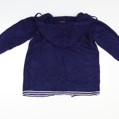 Marks and Spencer Womens Blue   Cardigan Jumper Size M
