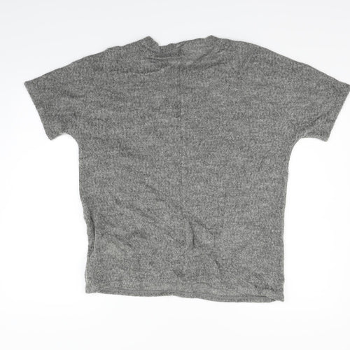 Zara Womens Grey   Pullover Jumper Size S