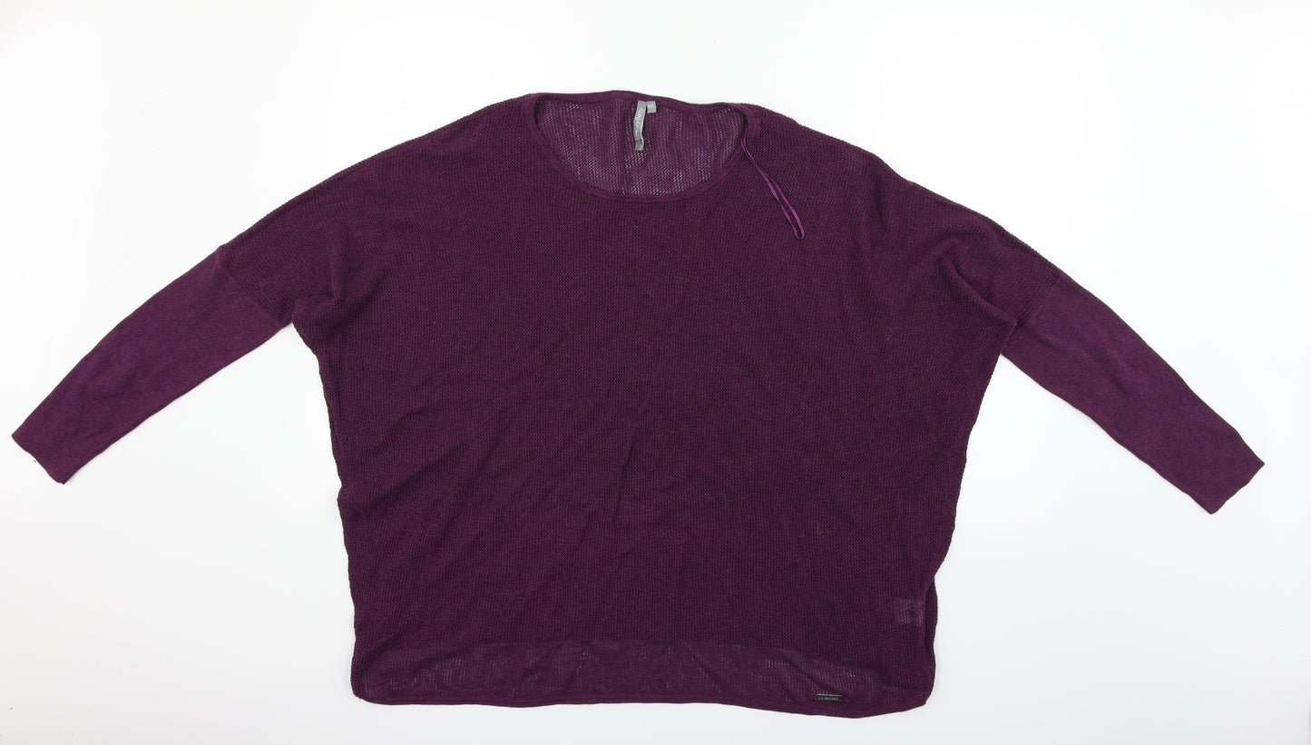 Sweaty Betty Womens Purple   Pullover Jumper Size M
