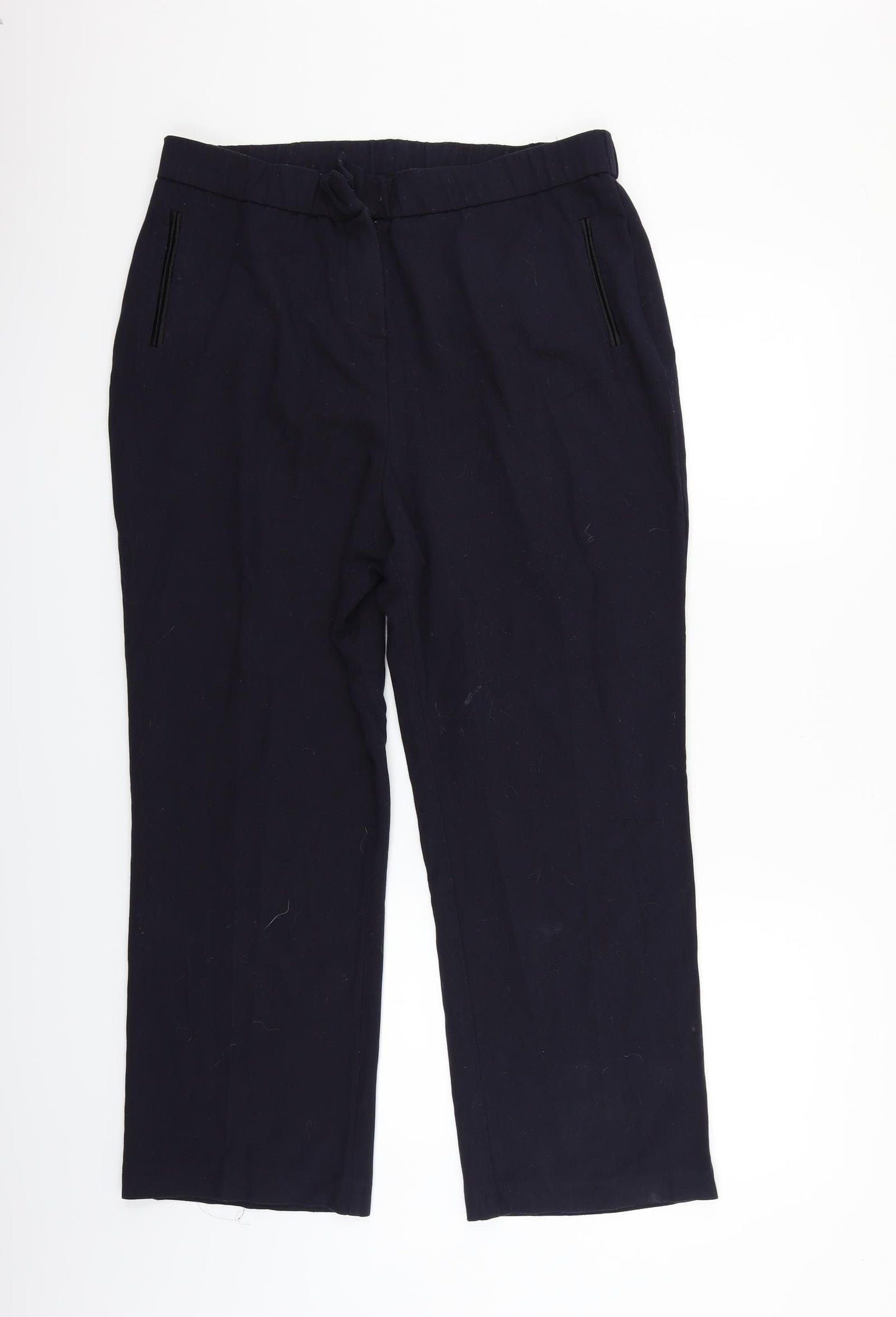 MAGI Womens Blue   Trousers  Size 18 L26 in