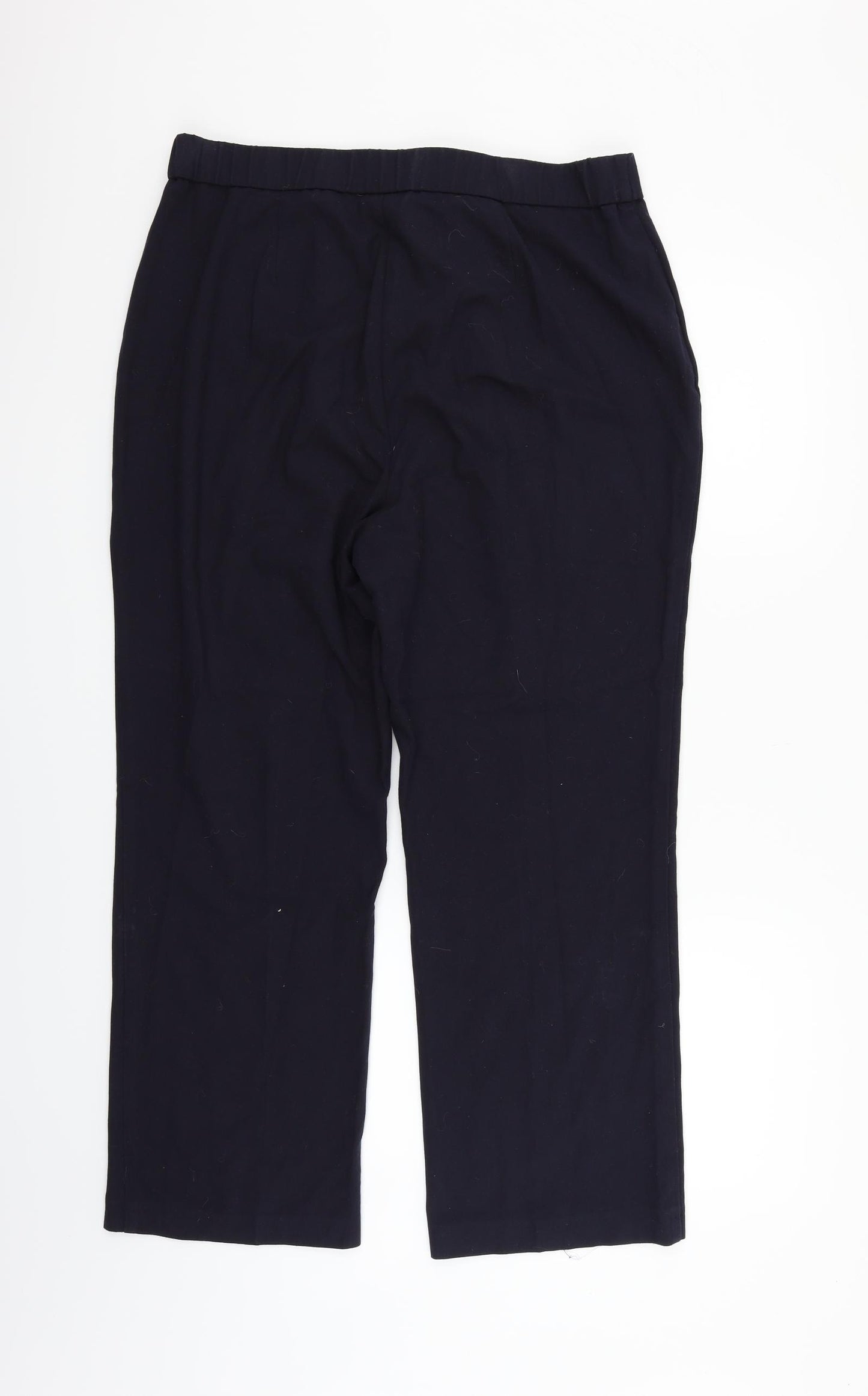 MAGI Womens Blue   Trousers  Size 18 L26 in