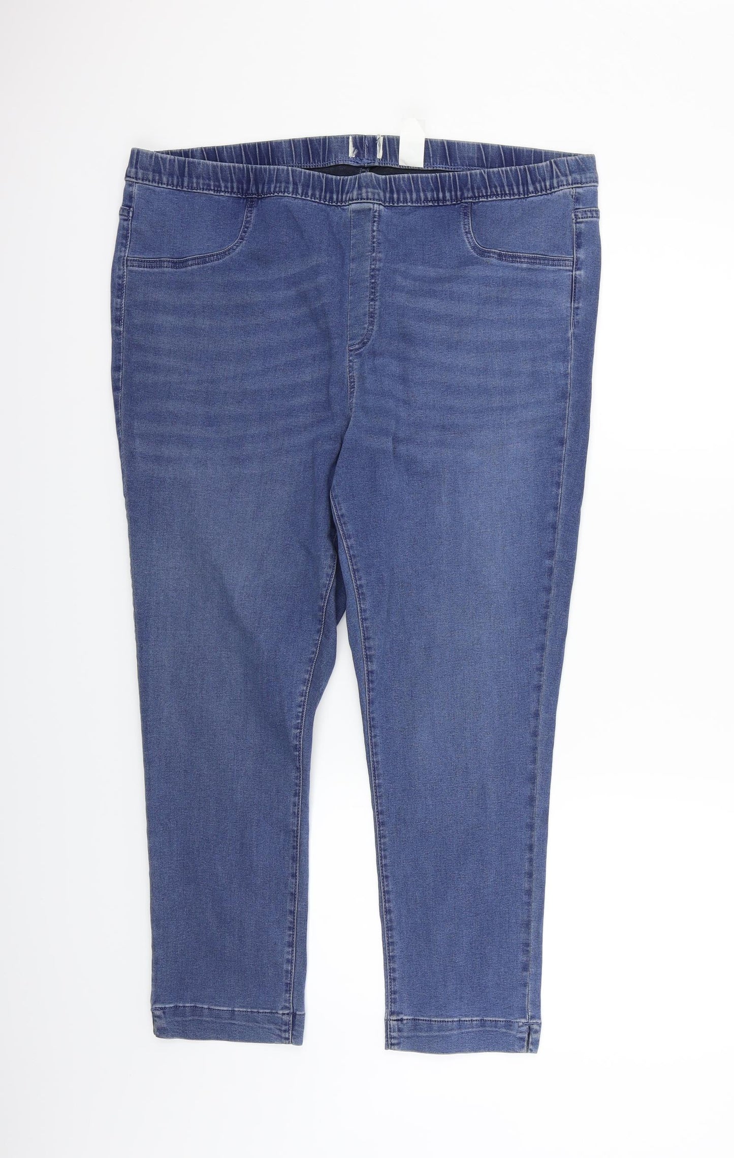 Preworn Womens Blue   Trousers  Size 20 L25 in
