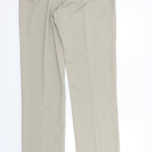 le luxe Womens Beige   Trousers  Size 16 L34 in
