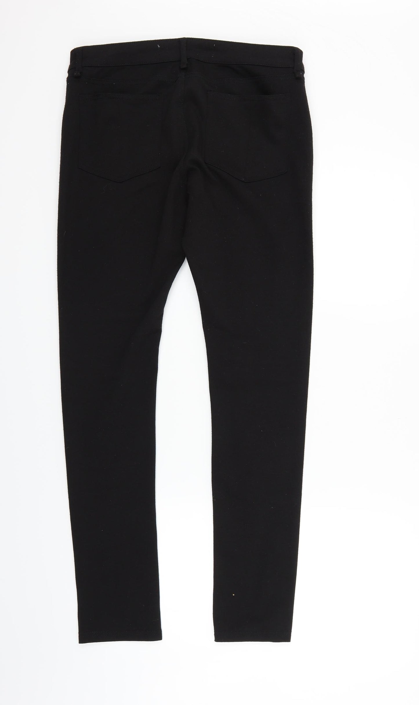 deniem & co Womens Black   Trousers  Size 14 L28 in