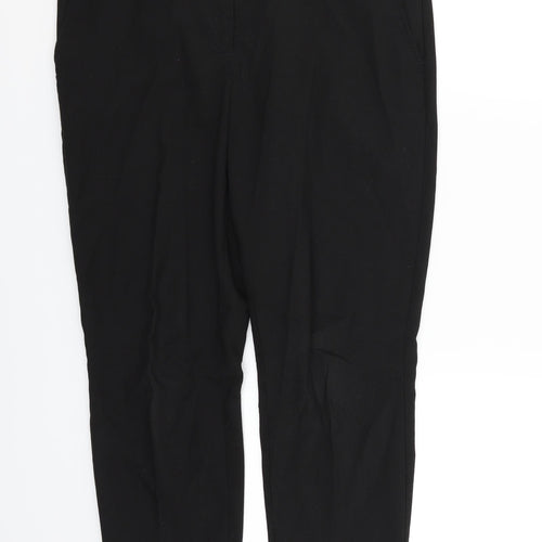 NEXT Womens Black   Trousers  Size 10 L24 in