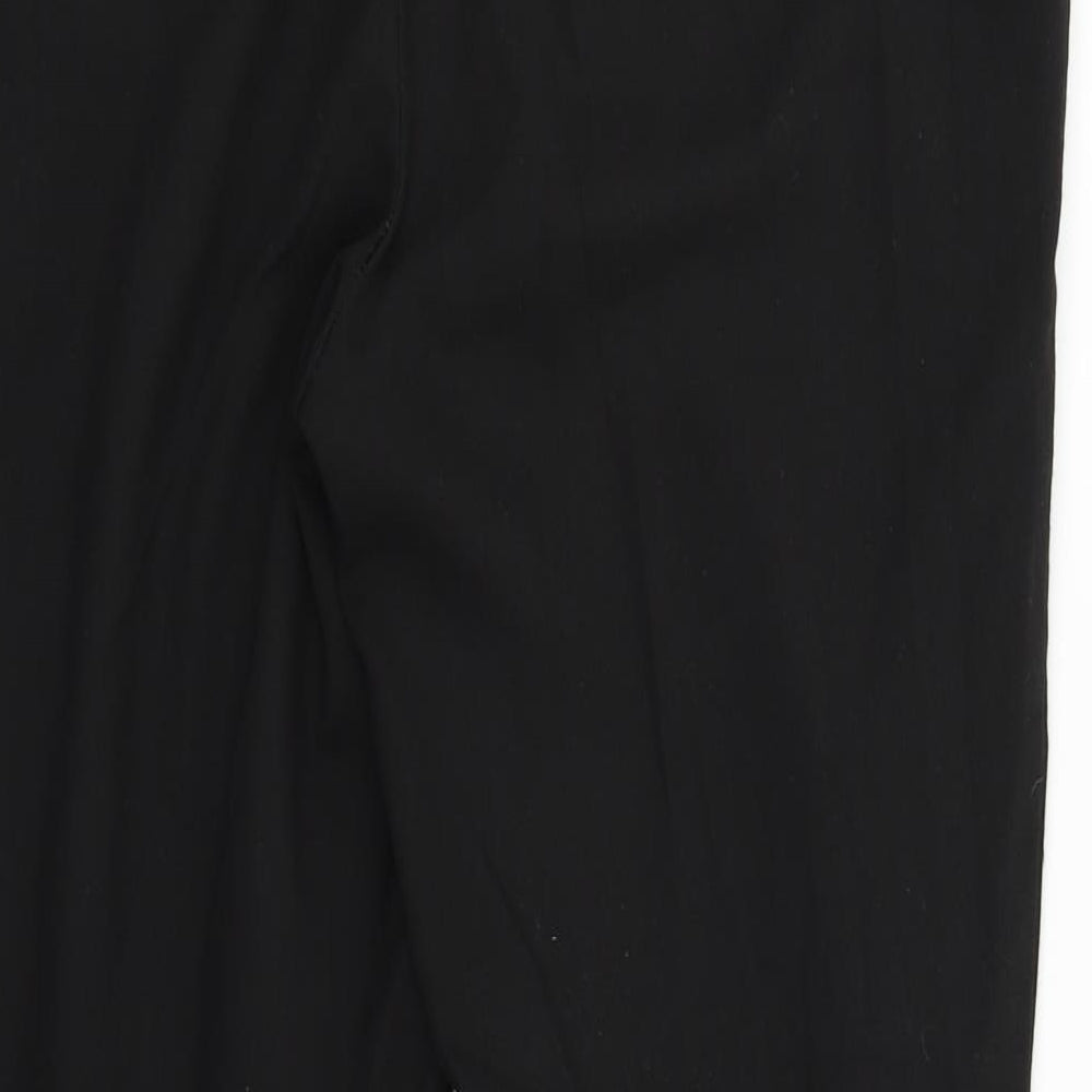 NEXT Womens Black   Trousers  Size 10 L24 in